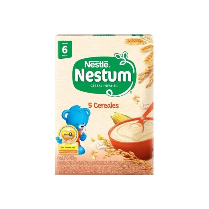 Cereal 5 cereales infantil Nestúm 200 gramos