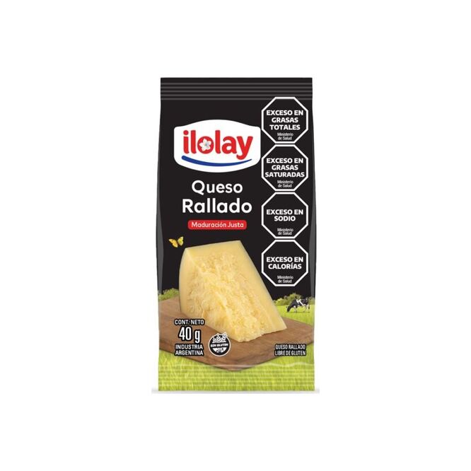 Queso Rallado Ilolay 40 gramos