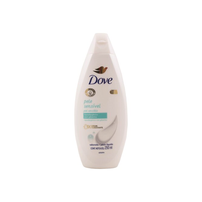 Jabón líquido glicerina Dove 250 ml