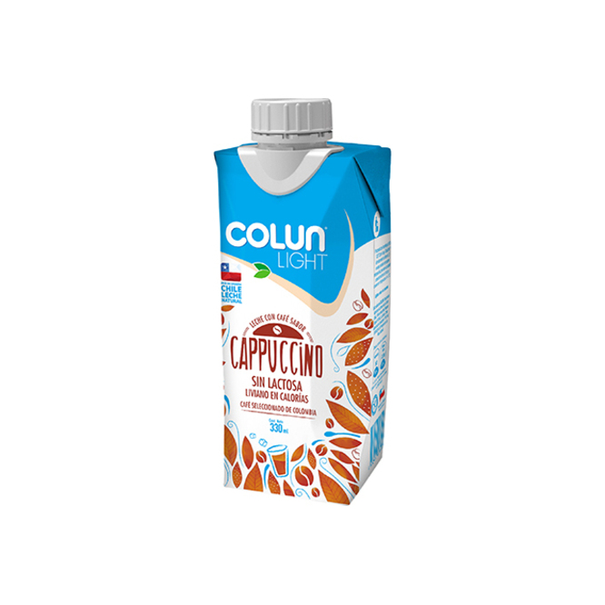 LECHE C/CAFE SAB CAPPUCCINO COLUN LIGHT