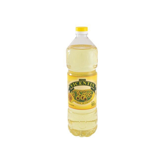 Aceite de girasol en botella Vicentin 900 ml