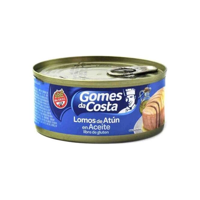 Atún Sólido al Aceite Gomes Da Costa 140 gramos
