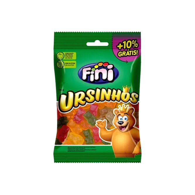 Gelatinas ositos paquete Fini 110 gramos