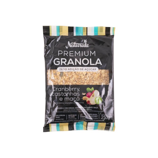 Granola arándanos castaña y manzana Naturale 250 gramos