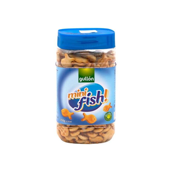 Galletitas Saladas en Pote Mini Fish 350 gramos
