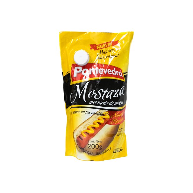 Mostaza en doy pack Pontevedra 200 gramos