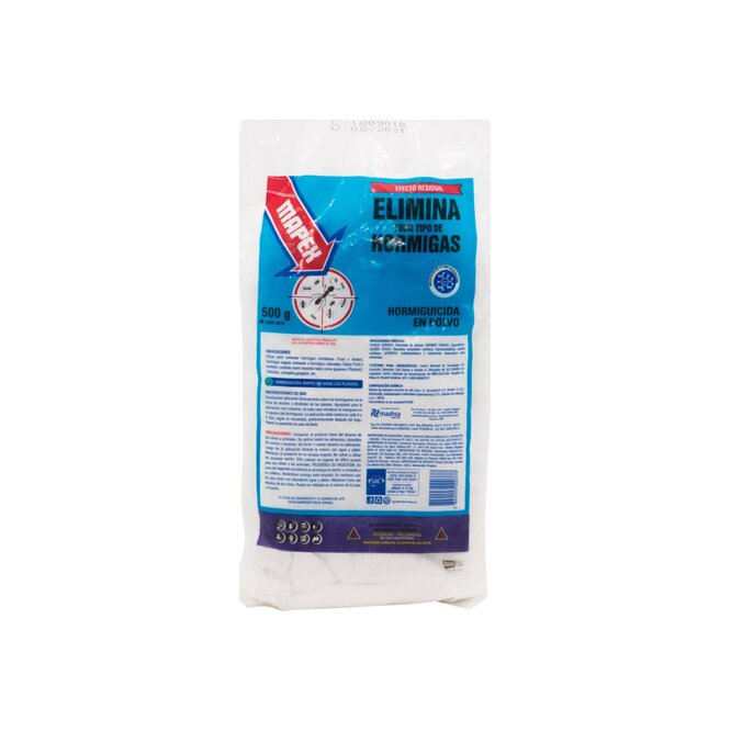 Hormiguicida en Polvo en Bolsa Mapex 500 gramos