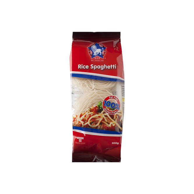 Fideos de arroz spaghetti Star Lion 200 gramos
