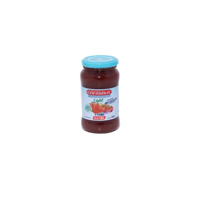 Mermelada frutilla sin azúcar frasco Cormillot 390 gramos