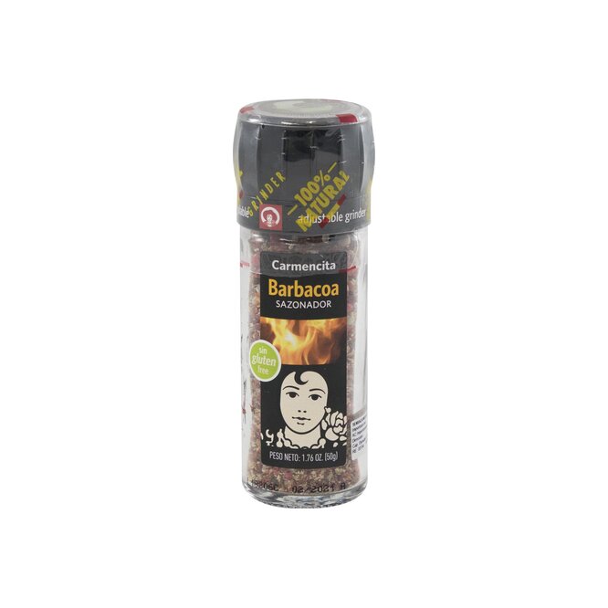 Sazonador sensaciones de barbacoa en frasco Carmencita 43 gramos