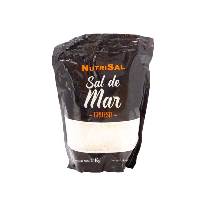 Sal de mar gruesa Nutrisal 1 kilo