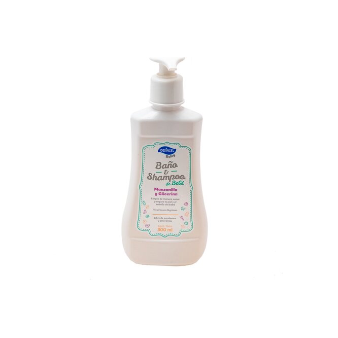 BAÑO Y SHAMP DESINGEL BABY MANZANI 200ML