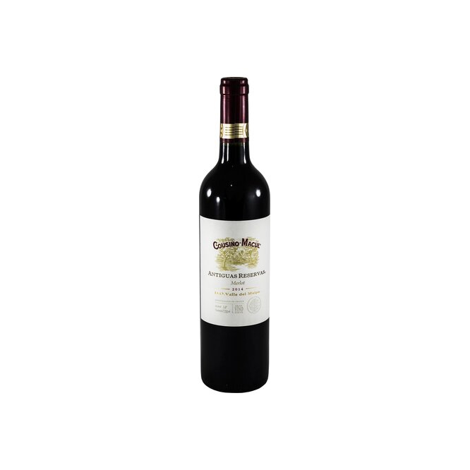 Vino tinto merlot Cousiño Macul 750 ml