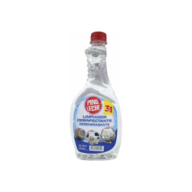 Limpiador 3 en 1 Repuesto en botella descartable Pinoleche 500 ml