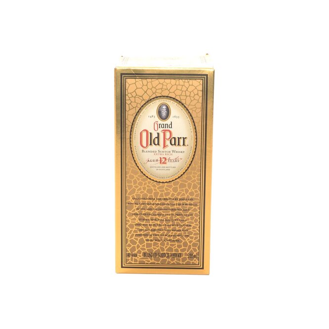 WHISKY OLD PARR BOT 500 CC C/C
