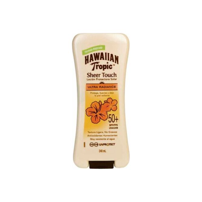 Protector solar ultra radiante 50 spf Hawaiian 240 ml