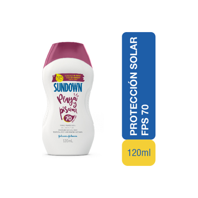 PROTECTOR SOLAR SUNDOWN 70 FPS 120ML