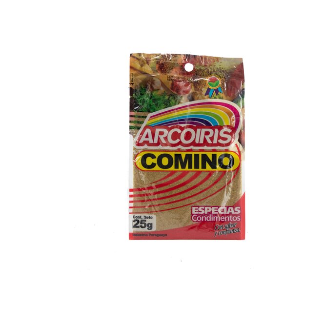 Comino paquete Arcoiris25 gramos