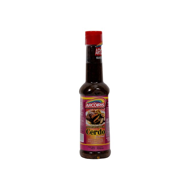 Salsa para carne de cerdo frasco Arcoíris 150 ml