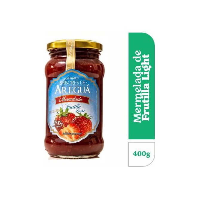 Mermelada de frutilla light Areguá 350 gramos