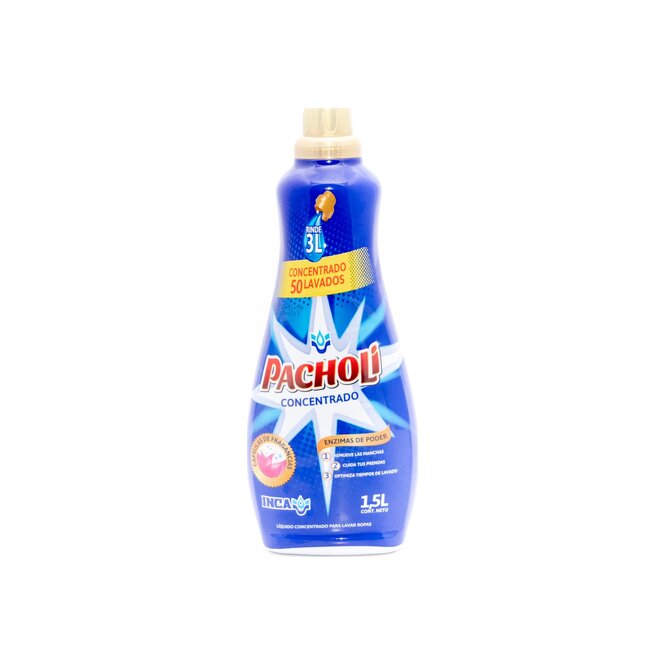 Jabón líquido concentrado botella Pacholí 1,5 litros