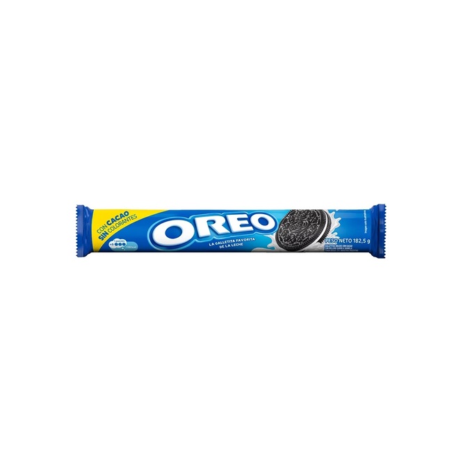Galletitas chocolate sabor vainilla Oreo 182 gramos
