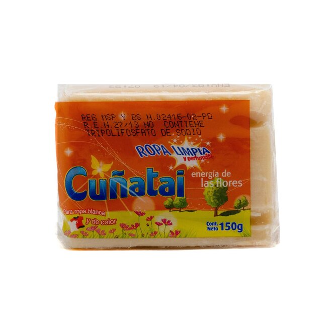 JABON BARRA 150GR CUÑATAI PLAS