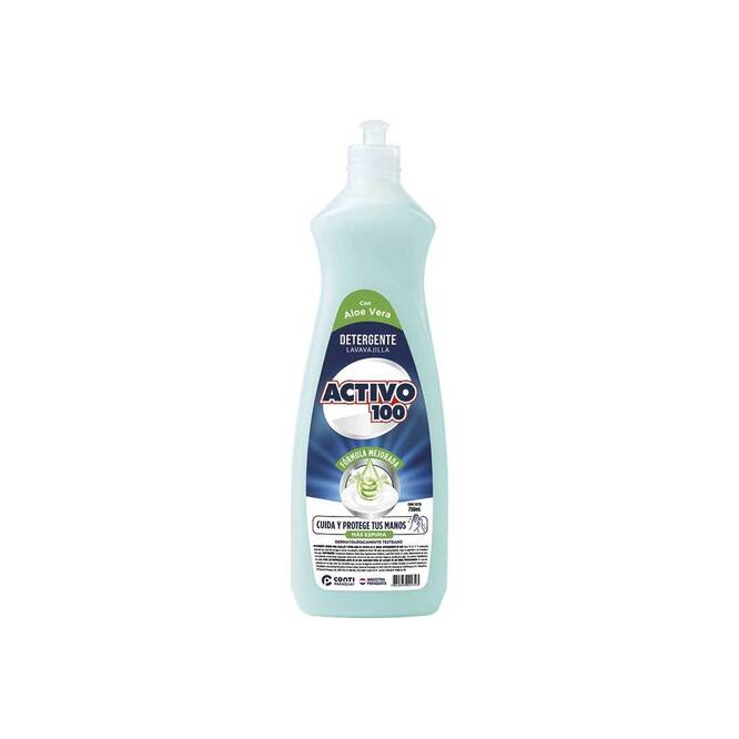 Detergente aloe vera botella Activo 100 750 ml