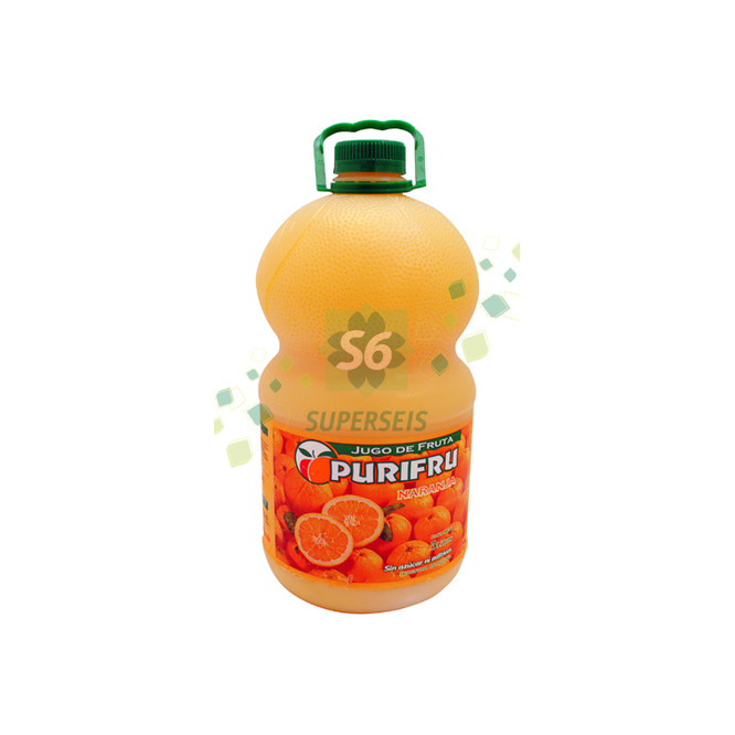JUGO PURIFRU NATURAL NARANJA BDN 5LT