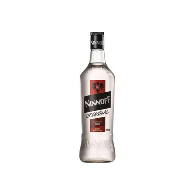 Vodka en Botella Ninnoff 900 ml