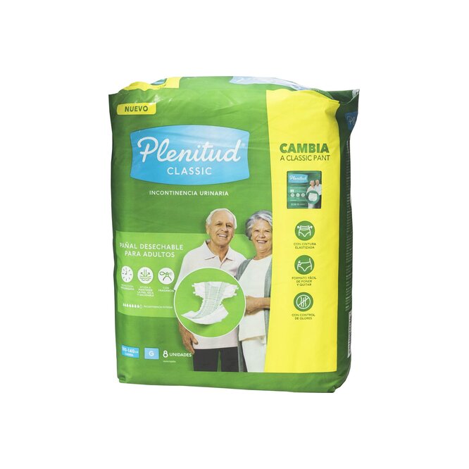 PAÑAL DESEC ADULTOS PLENITUD CLASS G 8UN