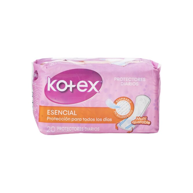 PROTECTOR KOTEX DIARIOS ESENCIAL 20UN