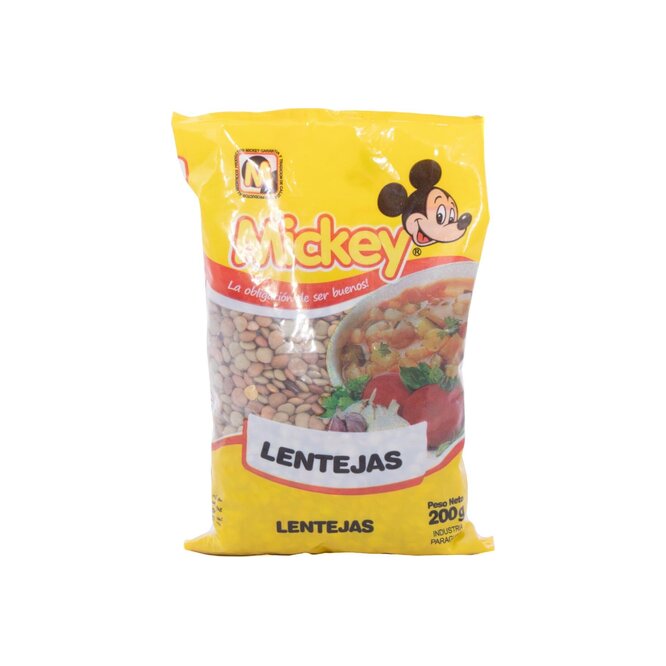 Lenteja Mickey 200 gramos