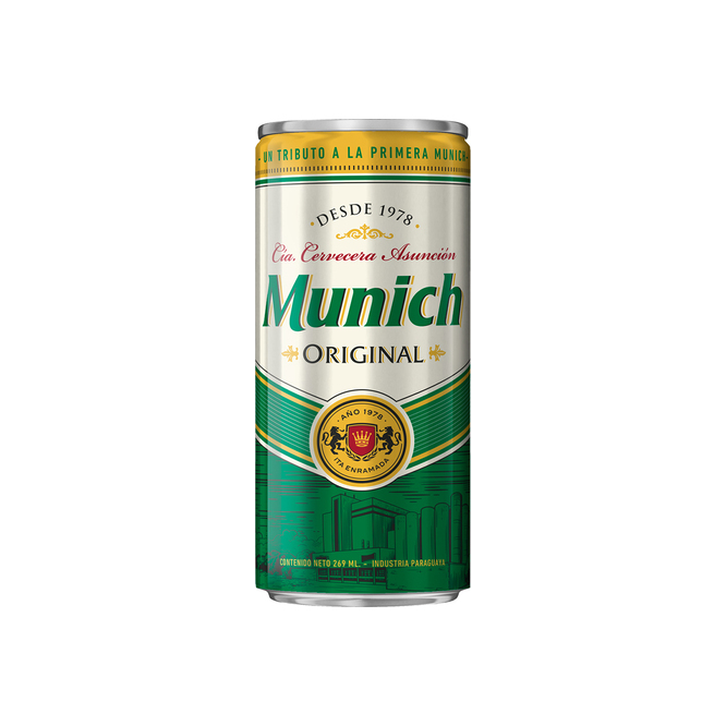 Cerveza original lata Múnich 269 ml
