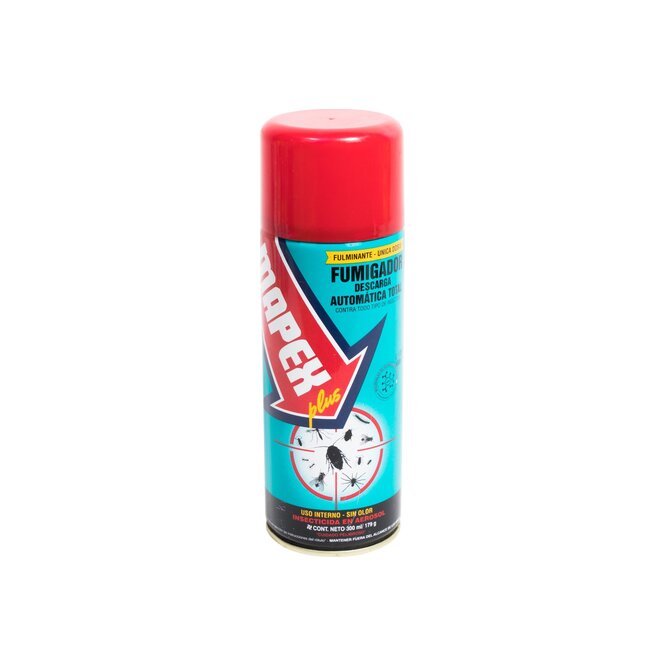 Insecticida plus fulminante descarga automática en aerosol Mapex 300 ml