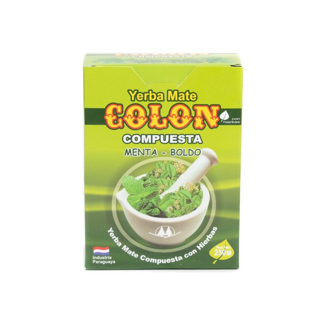 Yerba mate compuesta paquete Colón 250 gramos
