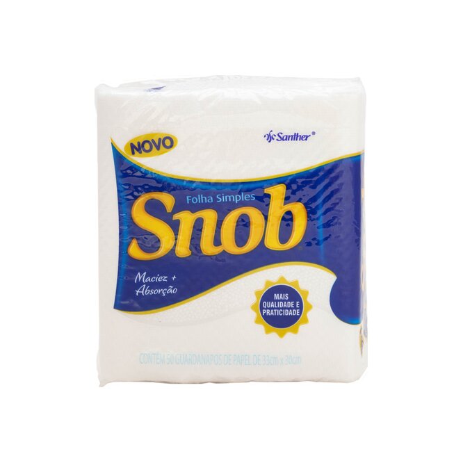 Servilletas 33x30cm Snob 50 unidades