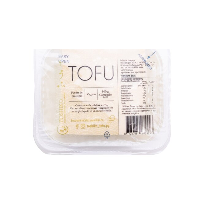 QUESO DE SOJA TOSHIKO TOFU 500GR