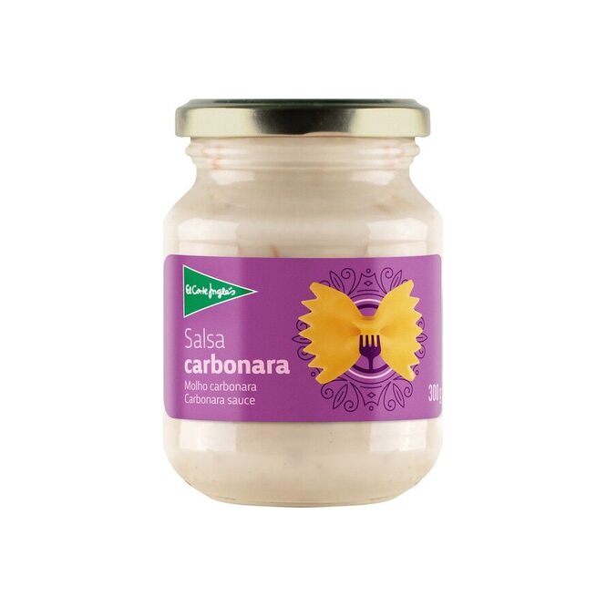 SALSA CARBONARA 260GR EL CORTE INGLES FC