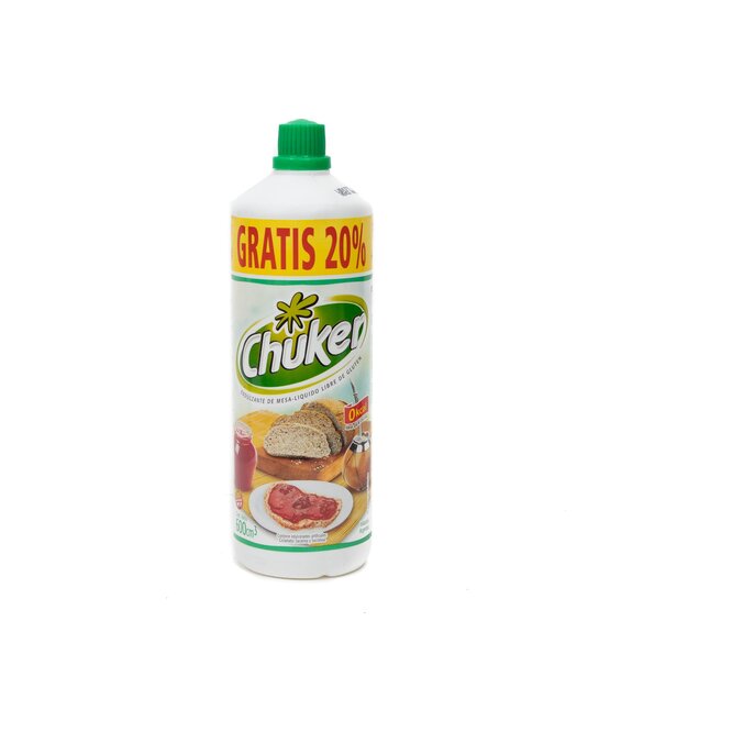 Edulcorante líquido en frasco Chuker 600 ml