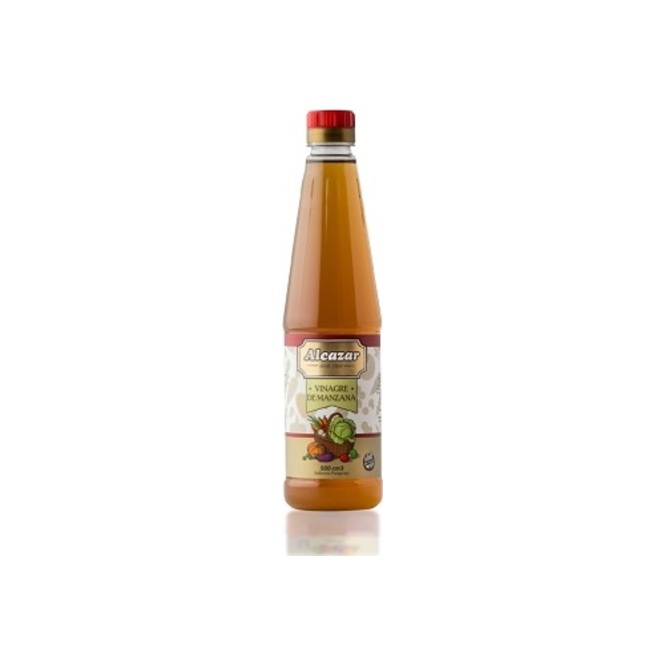 Vinagre de manzana botella Alcázar 500 ml