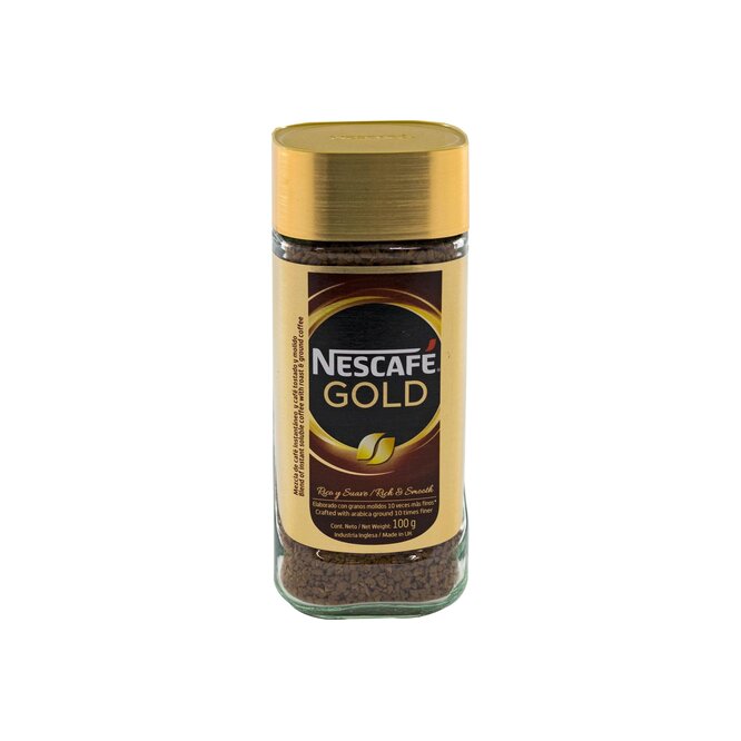CAFÉ NESCAFE INSTANT GOLD MEZCL 95GR