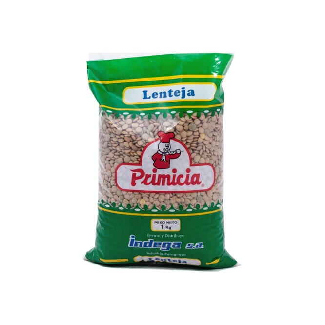 Lenteja en paquete Primicia 1 kilo