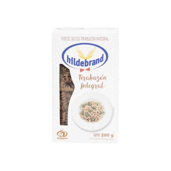 Fideo integral tirabuzón paquete Hildebrand 200 gramos