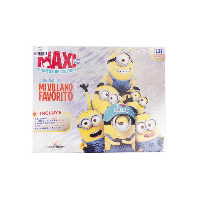 CUENTOS D/COLORES MAXI BOX MI VILLA/FAV