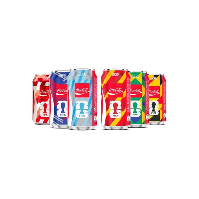 Gaseosa Coca-Cola en lata 330 ml