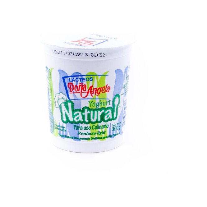 Yogurt natural pote Doña Angela 350 ml