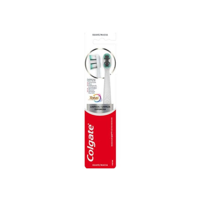 Cepillo dental prevención total activa Colgate 2 unidades