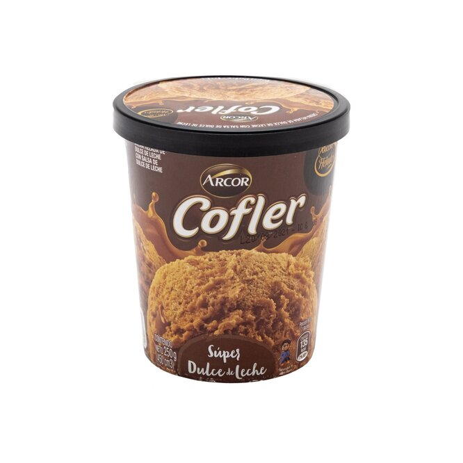 Helado dulce de leche Cofler 250g