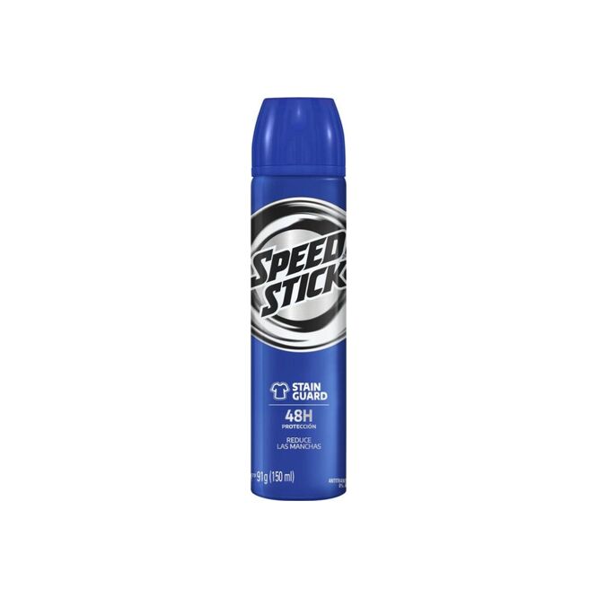 Desodorante antitranspirante stain clean en aerosol Speed Stick 150 ml